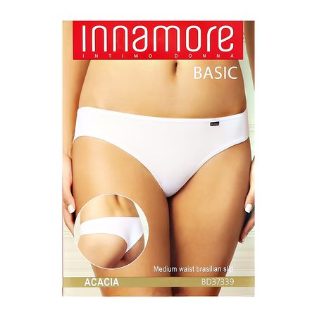 Трусы женские INNAMORE UNDERWEAR бразилиано средней посадки из хлопка bianco, 3 лариса константиновна никитина итоговая аттестация по немецкому языку в средней школе