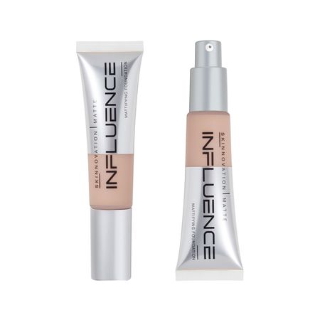 Основа тональная для лица INFLUENCE BEAUTY SKINNOVATION MATTE матирующая тон 04