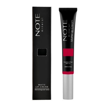 Крем для губ NOTE MINERAL MATTE LIP CREAM минеральный матовый тон 06 я с вами жив…