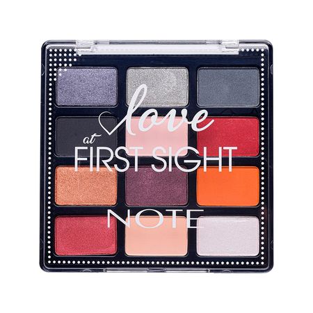 Тени для век NOTE LOVE AT FIRST SIGHT EYESHADOW PALETTE тон 203 карло альфьери итальянский xxi века карло альфьери тени далекого лета carlo alfieri la storia segreta di julia wodianer