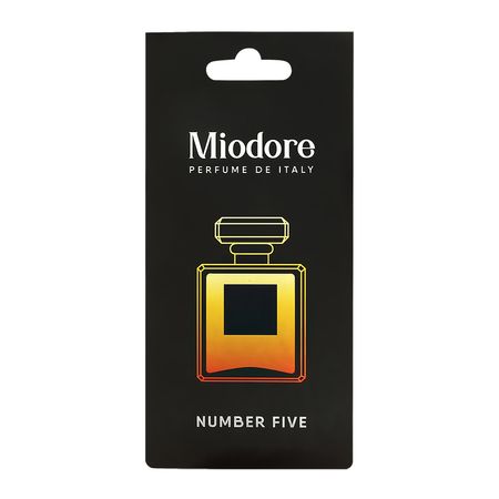 Ароматизатор MIODORE AROMA RICHE Number five №5 планшет а4 number one с прижимом картон пвх   brauberg