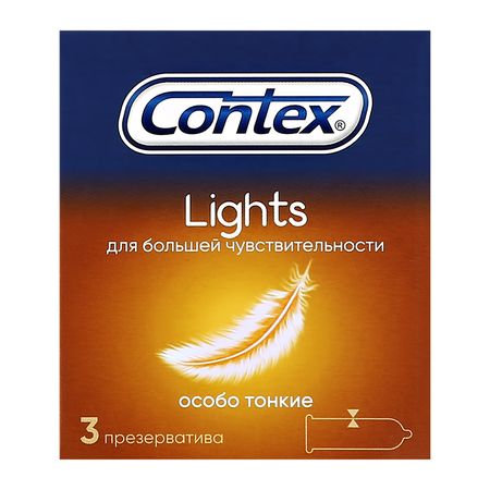 Презервативы CONTEX Lights особо тонкие 3 шт д крэйг уилкокс продавая свободу как глобальный капитализм разрушает нации