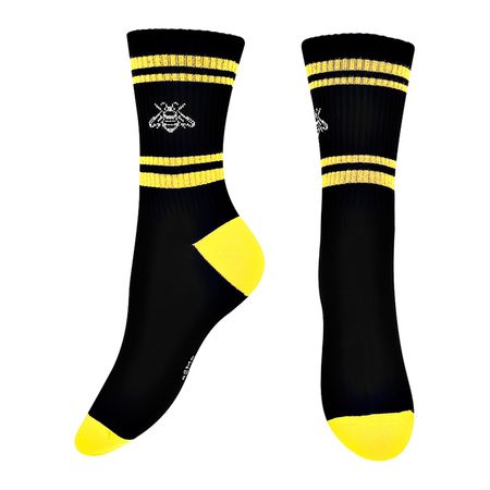 Носки женские OMSA ACTIVE BEE с высокой резинкой Nero 35-38