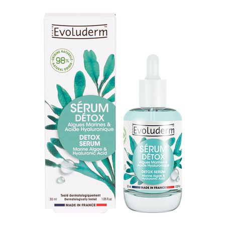 Сыворотка для лица EVOLUDERM с экстрактом морских водорослей детокс эффект 30 мл рона клиари русалочка проклятие морских ведьм новые приключения ариэль