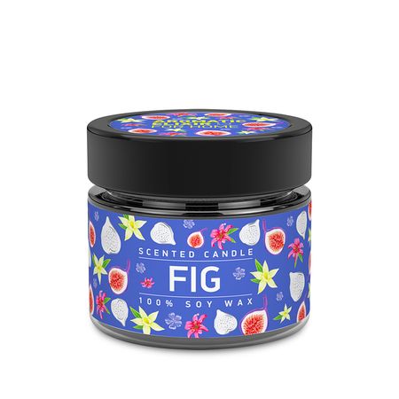 Свеча ароматическая BAGO HOME Спелый инжир 80 г