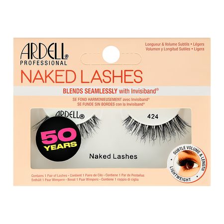 Ресницы накладные ARDELL NAKED LASHES № 424 бернадот куксар рисуем простыми трафаретами от ладошки до картошки