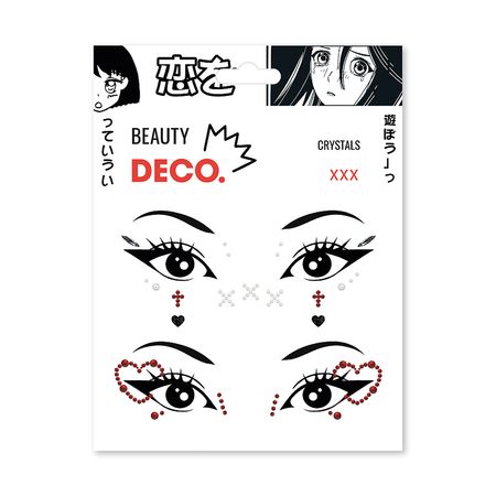 Кристаллы для лица и тела DECO. JAPANESE by Miami tattoos ХХХ юрий вячеславович ситников место для мести