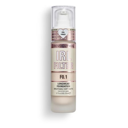 Основа тональная для лица REVOLUTION IRL FILTER LONGWEAR тон F0.1 джуди эрел танец жизни против рака