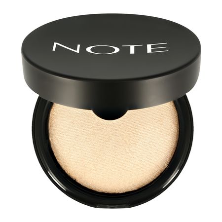 Хайлайтер для лица NOTE BAKED HIGHLIGHTER тон 01 будь в центре внимания наклейки
