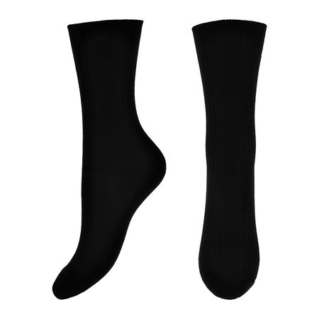 Носки длинные SOCKS черные носки неон желтые 35х39 хлопок полиэстер 12 mianhan 202505 s45