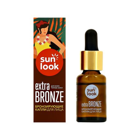 Капли для лица SUN LOOK бронзирующие 15 мл александр александрович матюхин чинители вокзал которого нет 2