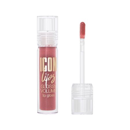 Блеск для губ LUXVISAGE ICON LIPS с эффектом объема и сияния тон 503 nude rose