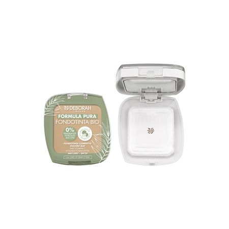 Основа тональная для лица DEBORAH FORMULA PURA FONDOTINTA BIO пудровая тон 02 натуральный чечилия латтари ана чавес астрологическое таро созвездия и планеты для самопознания