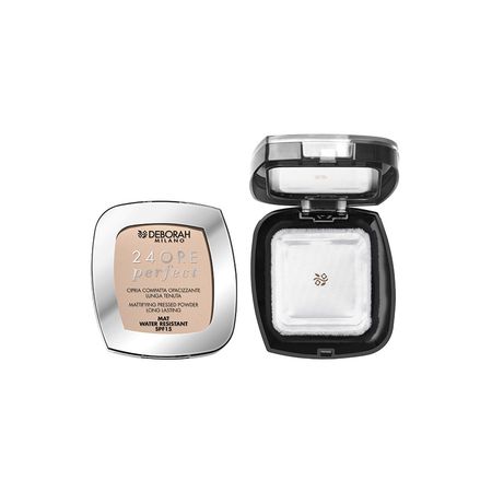 Пудра компактная для лица DEBORAH 24 ORE PERFECT COMPACT POWDER матирующая стойкая тон 2 жан люк нанси очевидность фильма аббас киаростами