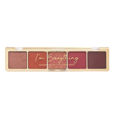 Палетка теней для век REVOLUTION REVOLUTION PRO GLAM PALETTE тон Im Everything екатерина оаро европа во мне как не потерять себя в новых странах условиях и ролях