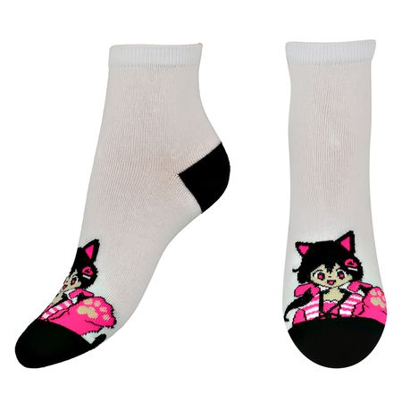 Носки женские MONCHINI ANIME белый 35-37 гавриил николаевич троепольский белый бим черное ухо