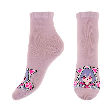 Носки женские MONCHINI ANIME сиреневый 38-40 брелок обвес на сумку бантик сиреневый 12 18031 202505 s82