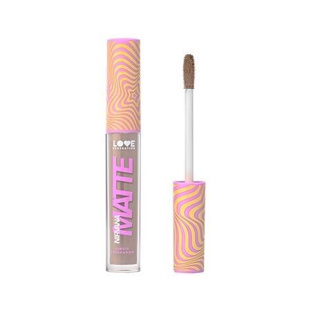 Тени для век LOVE GENERATION NIRVANA MATTE жидкие матовые тон 01 Creamy caress