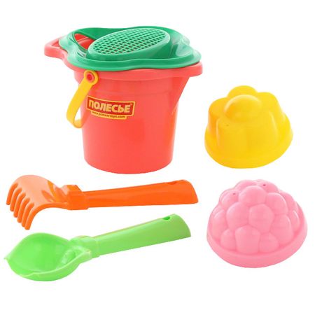 набор игрушек для песка Номер 150 6 предметов пластик