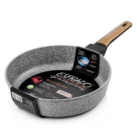 сковорода ESPRADO Roca 28см антипр.покр. кован.алюм. индукция