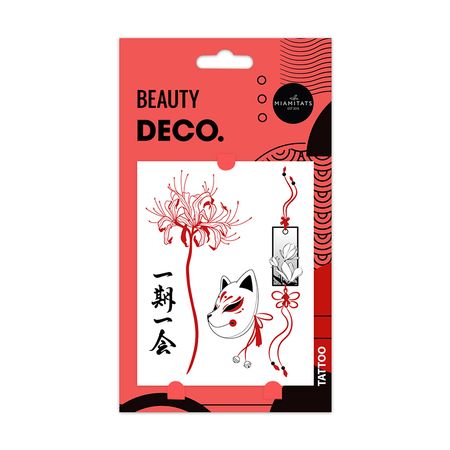 Набор переводных татуировок для тела DECO. ASIA by Miami Tattoos переводная Lycoris