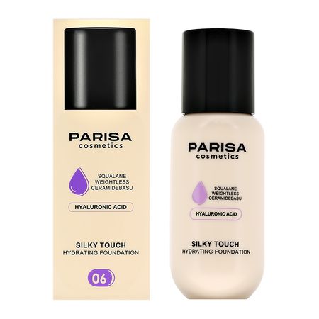Крем тональный для лица PARISA SILKY TOUCH тон 06 Warm Biege