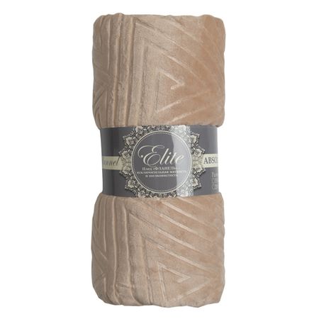 плед TEXREPUBLIC Греция 200х220см бежевый, арт.93387