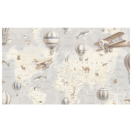 обои АРТЕКС виниловые на флизелиновой основе 10,05х1,06м, арт.11119-02 юрий л амченков иллюстрированный атлас географических открытий