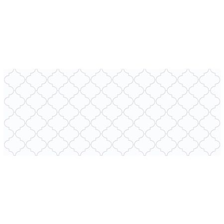 плитка настенная AZORI Calypso white 20,1х50,5 белый