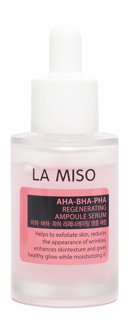 La Miso AHA-BHA-PHA Regenerating Ampoule Serum