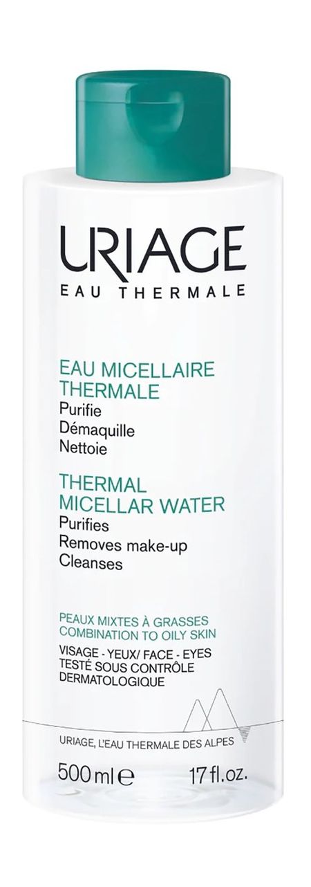 Uriage Thermal Micellar Water Combination to Oily Skin