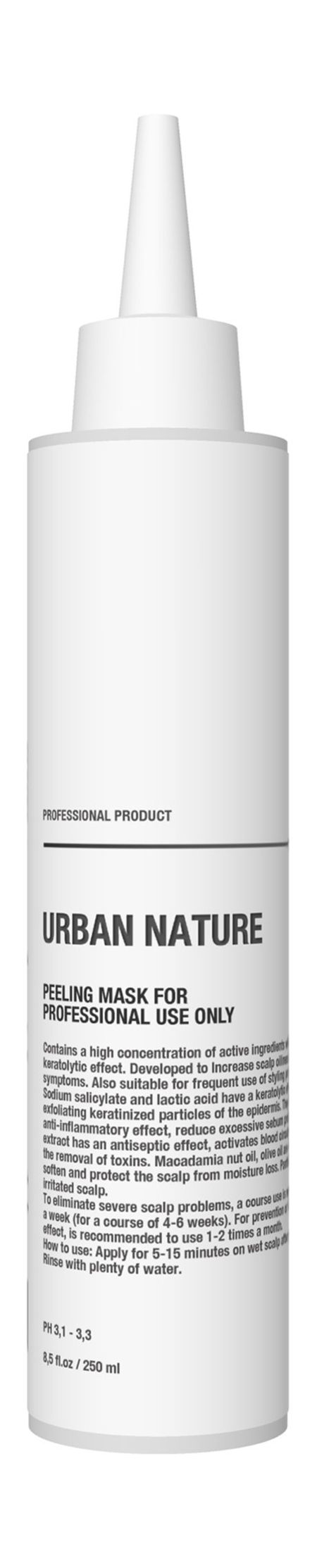 Urban Nature Peeling Mask For Professional Use Only