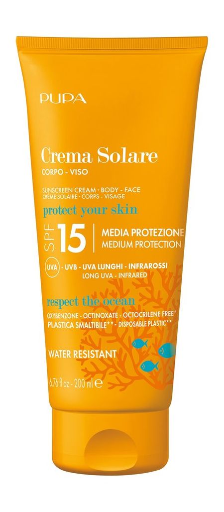 Pupa Sunscreen Cream SPF 15 пойдем гулять со мной по морям и океанам