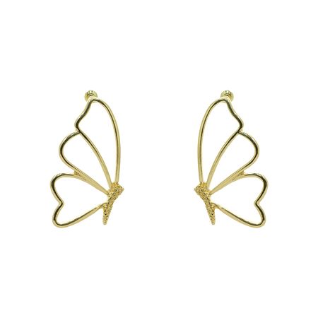 Серьги LADY PINK GOLDEN PAPILLON