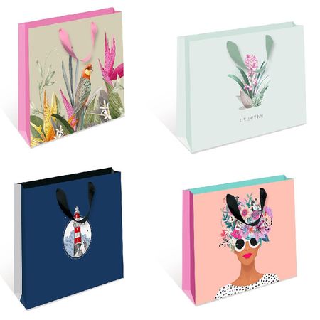 сумки бумажные стандарт плюс ОТ BB 320х260х120мм