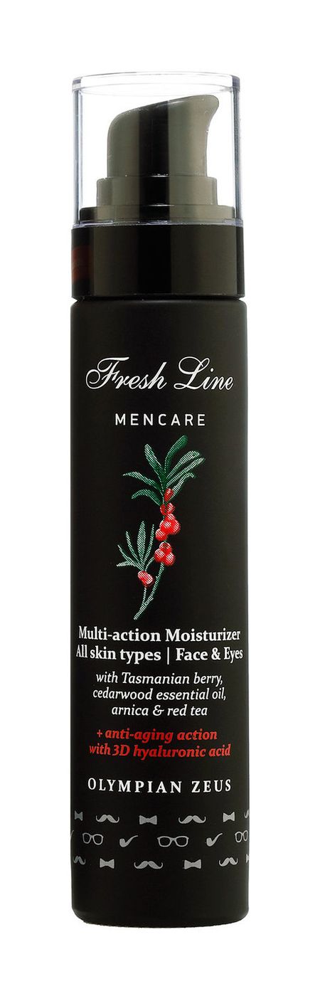 Fresh Line Men Care Olympian Zeus Multi-action Moisturizer Cream For Face and Eyes палома санчес гарника три раны