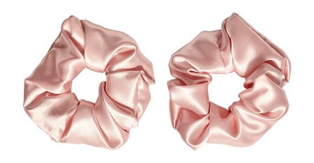 Ayris Silk Резинки Широкие Розовая пудра