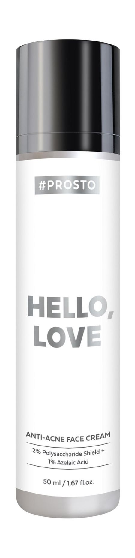 #Prosto Hello, Love Anti-Acne Face Cream к а шубина iq прописи рисуем по клеткам