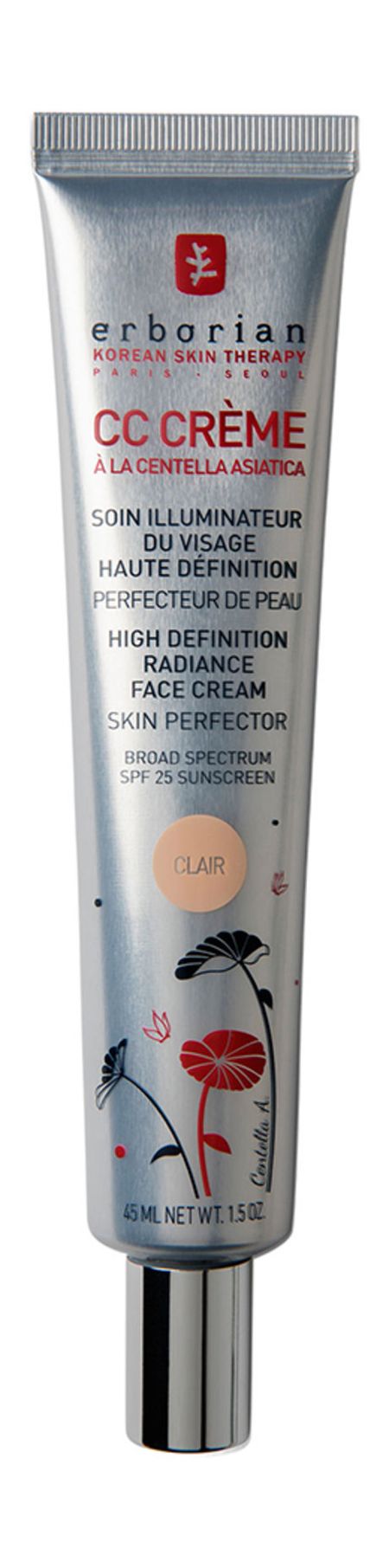 Erborian CC Creme High Definition Radiance Face Cream SPF 25