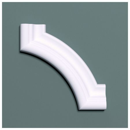 угол декоративный BELLO-DECO М11У1 83х83мм полимер(xps) белый, арт. 00-00104393