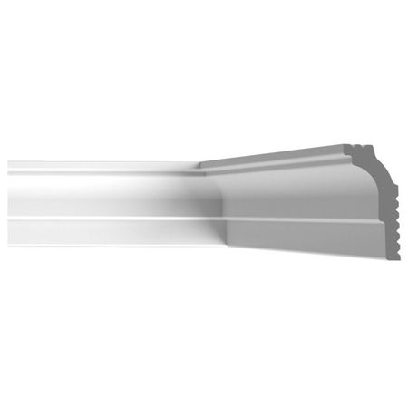 плинтус потолочный ДЕ-БАГЕТ ПП 02 36х18х2000мм полимер(xps), арт. 00-00106521