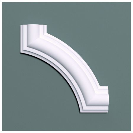 угол декоративный BELLO-DECO М14У1 83х83мм полимер(xps) белый, арт. 00-00104394 камни fancy самоклеящиеся восьмиугольники разно 1 3х1 6см 12шт полимер