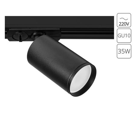 светильник трековый ARTE LAMP Flame GU10 1х35Вт алюминий черный sarah holland phoenix flame