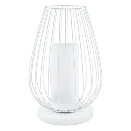 лампа настольная EGLO Vencino 1х6Вт LED сталь белый