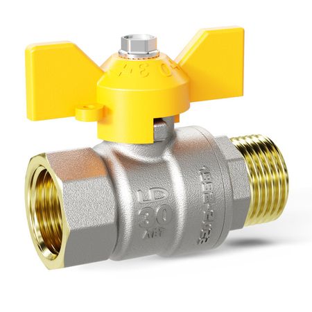 кран шаровой газовый LD 3/4