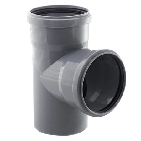 тройник для внутренней канализации TEBO 110х110мм 87,5гр