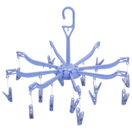 сушилка для белья РЫЖИЙ КОТ 16 прищепок 0,39м нерж.сталь, пластик