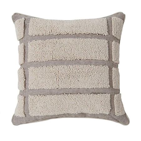 наволочка декоративная TODELIA Элемент-2 45х45см бежевая, арт. HPW0141A-A