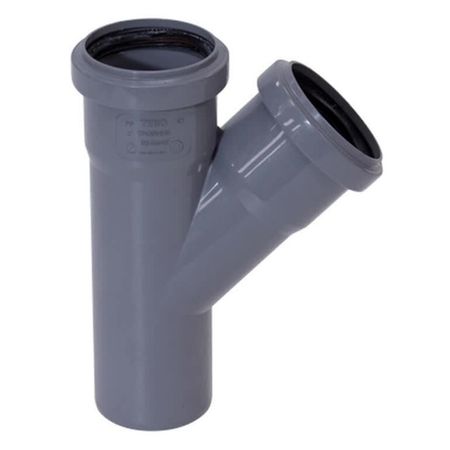 тройник для внутренней канализации TEBO 50х50мм 45гр