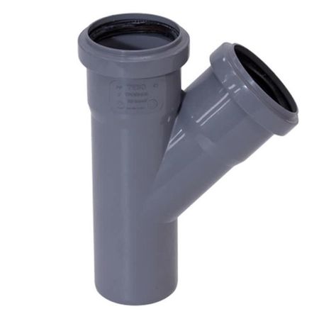 тройник для внутренней канализации TEBO 32х32мм 45гр
